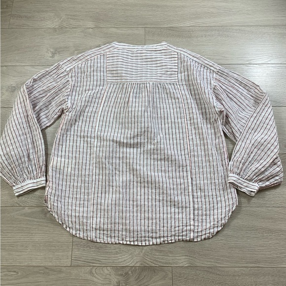 Anthropologie Pilcro Brianna Ruffle Blouse - Picture 3 of 11